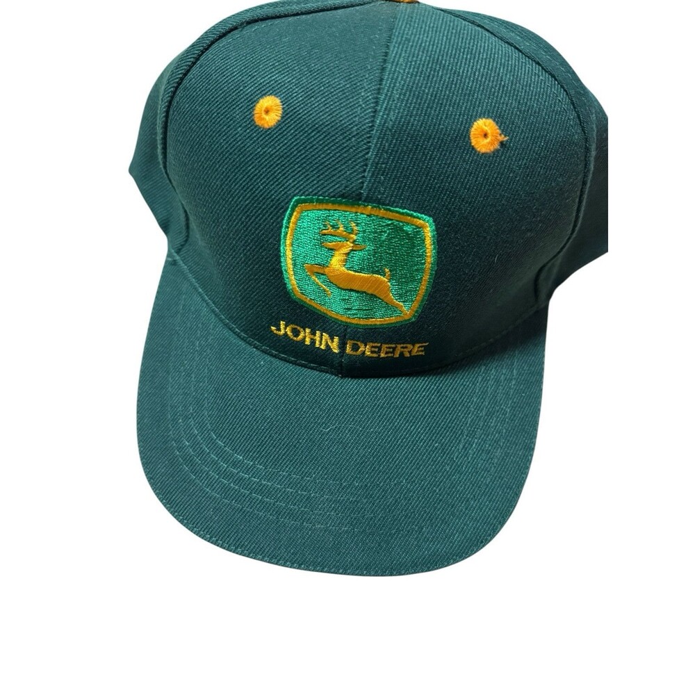 "John Deere" Green Hat/ Cap Adjustable Size New!